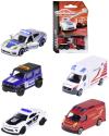 Majorette Auto kovové záchranné složky SOS volný chod 6 druhů Majorette Auto kovové záchranné složky SOS volný chod 6 druhů