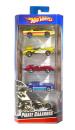 Mattel HOT WHEELS Auto kovová 7-9cm sada 5ks HW