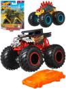 Mattel HOT WHEELS Auto Monster Trucks Kaskadérské kousky set s vrakem kov Mattel HOT WHEELS Auto Monster Trucks Kaskadérské kousky set s vrakem kov