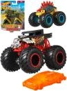 Mattel HOT WHEELS Auto Monster Trucks Kaskadérské kousky set s vrakem kov Mattel HOT WHEELS Auto Monster Trucks Kaskadérské kousky set s vrakem kov