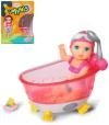 Mattel ZAPF BABY BORN Panenka Minis Amy herní set s vanou Mattel ZAPF BABY BORN Panenka Minis Amy herní set s vanou