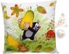 Moravská ústředna Polštář Krtek a podzim 30 x 30 x 10 cm Krteček