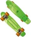 muuwmi NoRules Skateboard ABEC 5 FUN zeleno-oranžový