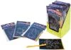 Obrázek škrabací třpytivý barevný 15x10cm hologramový set s nástrojem různé druhy Obrázek škrabací třpytivý barevný 15x10cm hologramový set s nástrojem různé druhy