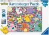 Ravensburger Puzzle XXL Pokémoni 49x36cm skládačka 100 dílků Ravensburger Puzzle XXL Pokémoni 49x36cm skládačka 100 dílků