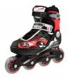 ROCES Compy 4.0 Boy černo-červené kolečkové brusle ROCES Compy 4.0 Boy černo-červené kolečkové brusle