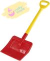Rolly Toys Lopata pro děti na sníh 71cm plastové hráblo T ručka červené