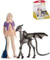 Schleich Harry Potter set figurka Lenka Láskorádová a mládě Testrála plast