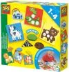 SES Creative Baby Moje první mozaika nalepovací zvířátka 6 karet SES Creative Baby Moje první mozaika nalepovací zvířátka 6 karet