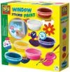 SES Creative Barvy na malování okenních obrázků kreativní set v krabici SES Creative Barvy na malování okenních obrázků kreativní set v krabici