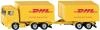 Siku Blister Auto DHL kamion set s přívěsem model kov 1694