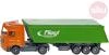 Siku Kamion auto nákladní s vlekem 1:87 model kov 1796