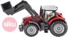 Siku Model traktor Massey Ferguson s předním nakladačem 1:87 kov