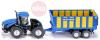 Siku Traktor modrý New Holland set s přívěsem Joskin 1:50 model kov 1947