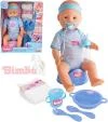 Simba New Born Baby panenka miminko chlapeček 43cm pije čůrá set s doplňky Simba New Born Baby panenka miminko chlapeček 43cm pije čůrá set s doplňky