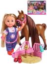 Simba Panenka Evička malá veterinářka set s koníky a doplňky Simba Panenka Evička malá veterinářka set s koníky a doplňky