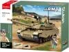 Sluban ARMY Bitevní tank M1 322 dílků + 2 figurky (stavebnice)