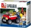 Sluban Fire Auto hasičské jeep 58 dílků + 1 figurka (stavebnice) Sluban Fire Auto hasičské jeep 58 dílků + 1 figurka (stavebnice)