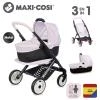 Smoby Maxi-Cosi Kombinovaný kočárek pro panenky růžový Smoby Maxi-Cosi Kombinovaný kočárek pro panenky růžový