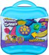 Spin Master Kinetic Sand SquishMotion set kinetický písek s nástroji
