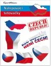 SPORTTEAM ČR 2 fanouškovské tetovací obtisky