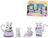 Sylvanian Families Rodina sněžných levhartů set 4 figurky v krabici Sylvanian Families Rodina sněžných levhartů set 4 figurky v krabici