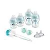 Tommee Tippee Advanced novorozenecký set lahví s kartáčem, 8 ks Tommee Tippee Advanced novorozenecký set lahví s kartáčem, 8 ks