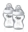 Tommee Tippee Natural Start samosterilizační kojenecká lahev s ANTI-COLIC savičkou Tommee Tippee Natural Start samosterilizační kojenecká lahev s ANTI-COLIC savičkou