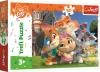 Trefl PUZZLE 44 Koček Přátelství v zemi koček 27x20cm skládačka 30 dílků Trefl PUZZLE 44 Koček Přátelství v zemi koček 27x20cm skládačka 30 dílků