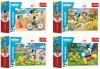 Trefl PUZZLE Mickey Mouse Den s přáteli mini 20x13cm 54 dílků 4 druhy