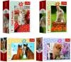 Trefl PUZZLE Mini Zvířátka mláďata 20x13cm 54 dílků skládačka 4 druhy Trefl PUZZLE Mini Zvířátka mláďata 20x13cm 54 dílků skládačka 4 druhy