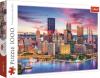 Trefl PUZZLE Pittsburgh Pensylvánie USA 68x48cm skládačka 1000 dílků Trefl PUZZLE Pittsburgh Pensylvánie USA 68x48cm skládačka 1000 dílků