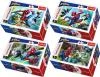 Trefl PUZZLE Spiderman Proti padouchům mini 20x13cm 54 dílků 4 druhy