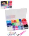 UDĚLEJ SI NÁRAMEK Gumičky LOOM BANDS 1440ks set s doplňky mix barev