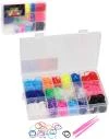 UDĚLEJ SI NÁRAMEK Gumičky LOOM BANDS 1440ks set s doplňky mix barev