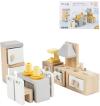 Viga DŘEVO PolarB Nábytek kuchyň a jídelna doplněk do domečku pro panenky
