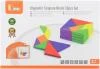 Viga DŘEVO Tangramy magnetické tvary 35 dílků puzzle skládačka Viga DŘEVO Tangramy magnetické tvary 35 dílků puzzle skládačka