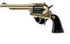 Villa kapslíková pistole Pecos kovová zlatá (VÝPRODEJ)