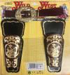 Villa Wild west kovbojský set 3V1 hnědý