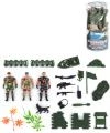 Vojáci army herní set 3 plastové figurky vojenské se zbraněmi a doplňky v tubě plast Vojáci army herní set 3 plastové figurky vojenské se zbraněmi a doplňky v tubě plast