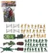 Vojáci army herní set vojenské figurky se zbraněmi a vojenskou technikou plast Vojáci army herní set vojenské figurky se zbraněmi a vojenskou technikou plast
