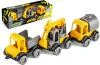 Wader Kid Cars auto baby stavební 10cm set 3ks v krabici plast Wader Kid Cars auto baby stavební 10cm set 3ks v krabici plast