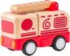 Woody DŘEVO Auto baby hasiči na setrvačník na baterie Světlo Zvuk Woody DŘEVO Auto baby hasiči na setrvačník na baterie Světlo Zvuk