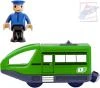 Woody Mašinka elektrická zelená na baterie set s panáčkem doplněk k vláčkodráze Woody Mašinka elektrická zelená na baterie set s panáčkem doplněk k vláčkodráze
