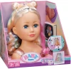 Zapf Creation ZAPF BABY BORN Česací hlava duhová blondýnka stylingový set s doplňky Zapf Creation ZAPF BABY BORN Česací hlava duhová blondýnka stylingový set s doplňky