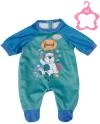 Zapf Creation ZAPF BABY BORN Sametové dupačky modré 43cm pro panenku miminko