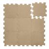 Zopa Pěnová podložka Puzzle 30x30 cm 9ks Hazel Brown