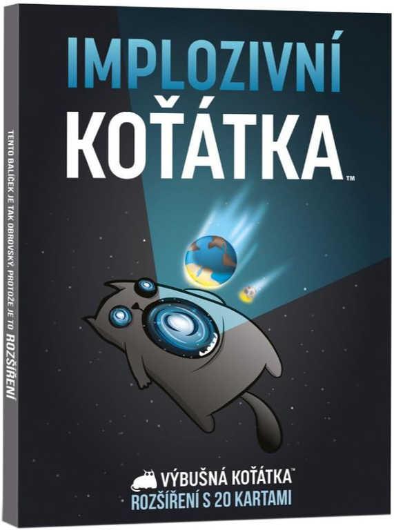 ADC Hra Výbušná koťátka 1. rozšíření Implozivní koťátka (společenská hra)