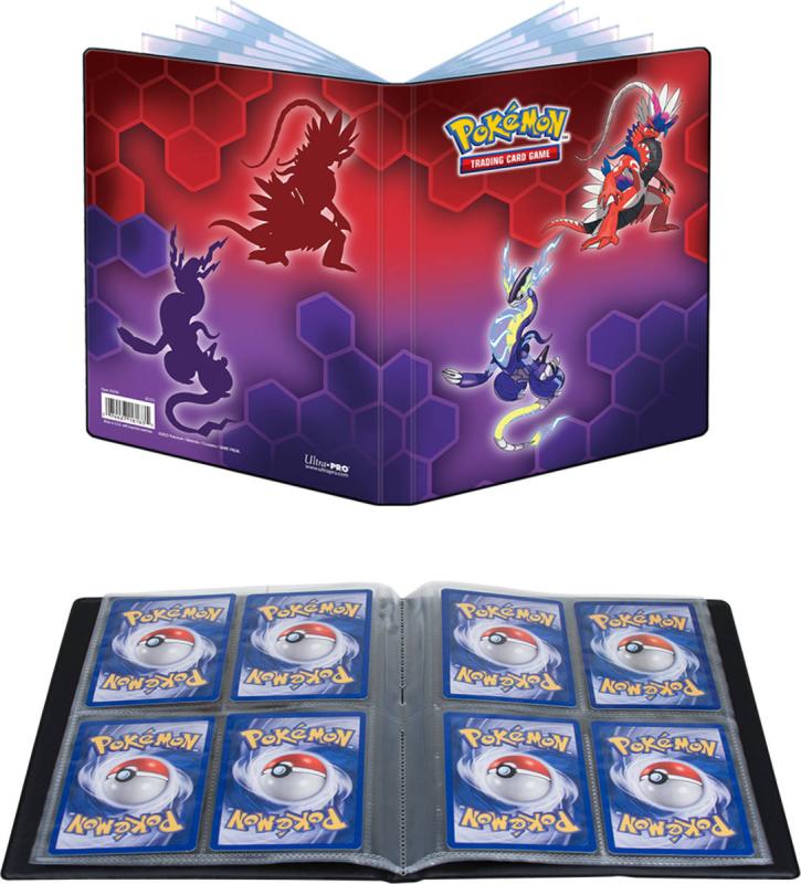Pokémon Ultra Pro Koraidon Miraidon album sběratelské A5 na 84 karet