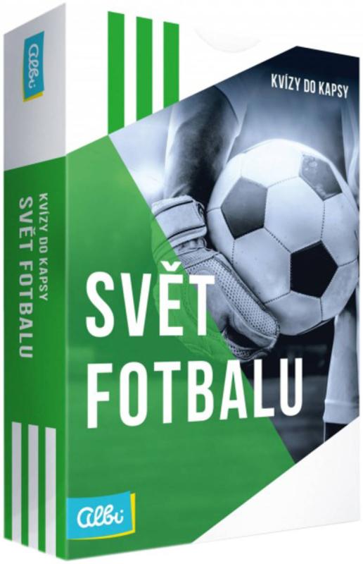 Albi HRA Kvízy do kapsy karetní Svět fotbalu